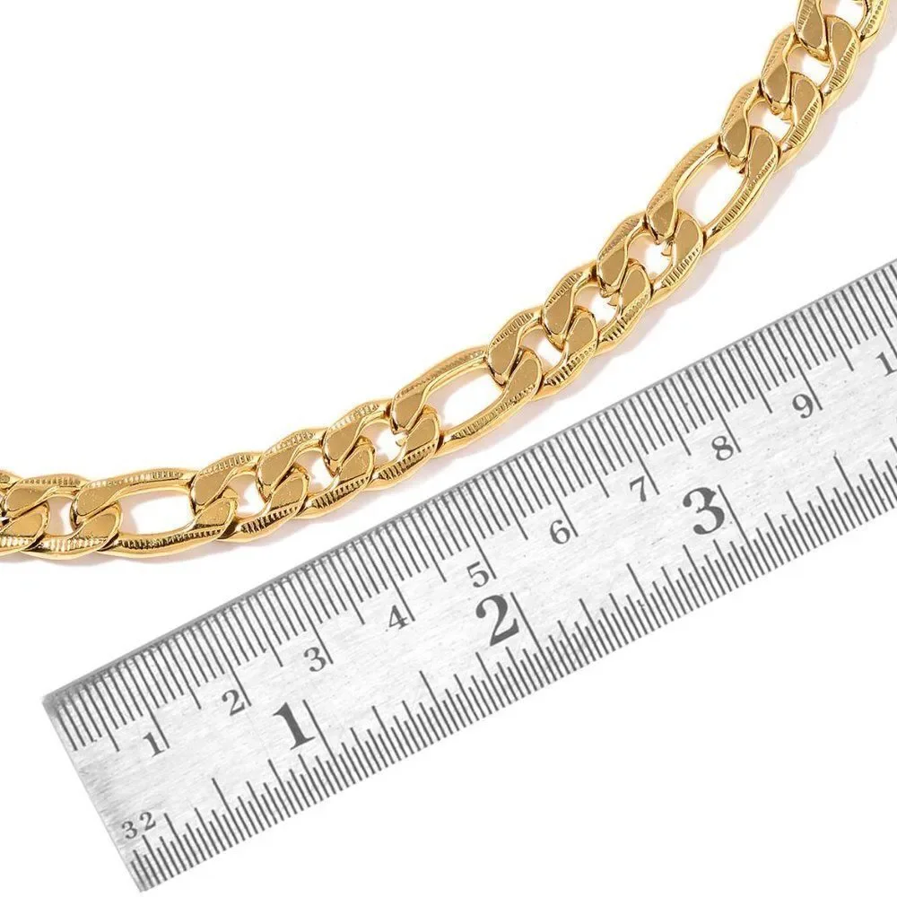 ION Plated YG Curb Necklace